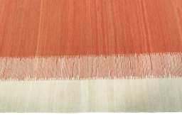 Close-up detail of New Modern Design rug from Turkey showing Wool weave