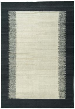 Full view of New Modern Design rug from Turkey, 256 × 176 cm in Gray tones