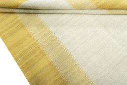 Full view of New Modern Design rug from Turkey, 217 × 156 cm in Yellow tones
