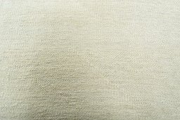 Backside of handmade New Modern Design rug showing knot structure and weave density