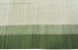 Close-up detail of New Modern Design rug from Pakistan showing Wool weave