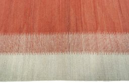 Close-up detail of New Modern Design rug from Turkey showing Wool weave