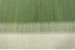 Close-up detail of New Modern Design rug from Turkey showing Wool weave