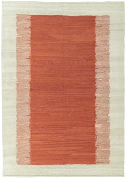Full view of New Modern Design rug from Turkey, 245 × 173 cm in Red tones