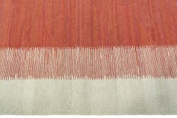 Close-up detail of New Modern Design rug from Turkey showing Wool weave