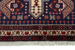 Central medallion detail of 2000s Ardebil rug from Iran / Persia