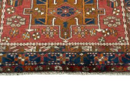 Central medallion detail of 1950s Ardebil rug from Iran / Persia