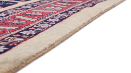 Central medallion detail of 1980s Bakhtiar rug from Iran / Persia