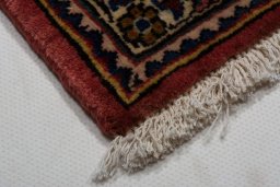 Full view of New Bakhtiar rug from Iran / Persia, 311 × 209 cm in Red tones