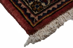 Full view of New Bakhtiar rug from Iran / Persia, 311 × 209 cm in Red tones