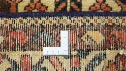 Full view of 1990s Bakhtiar rug from Iran / Persia, 295 × 160 cm in Multi Color tones
