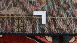 Full view of 2000s Bakhtiar rug from Iran / Persia, 265 × 165 cm in Multi Color tones