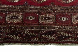 Central medallion detail of 2000s Baloch rug from Iran / Persia