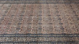 Central medallion detail of 1910s Dorokhsh rug from Iran / Persia