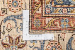 Central medallion detail of New Ghashghai rug from Iran / Persia