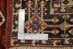 Full view of New Ghashghai rug from Iran / Persia, 178 × 117 cm in Red tones
