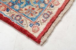 Central medallion detail of 2000s Hamedan rug from Iran / Persia