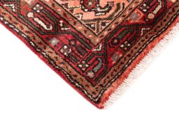 Central medallion detail of 2000s Hamedan rug from Iran / Persia