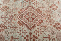 Central medallion detail of 1950s Joshagan rug from Iran / Persia