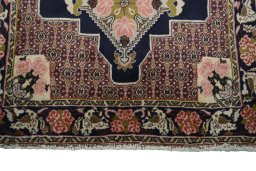 Central medallion detail of New Kurdi rug from Iran / Persia