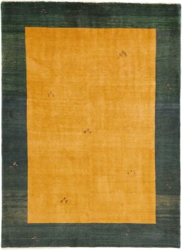 Full view of New Lori rug from Iran / Persia, 230 × 168 cm in Yellow tones