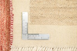 Close-up detail of New Lori rug from Iran / Persia showing Wool weave