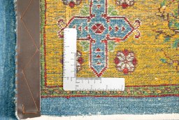 Full view of 2010s Lori rug from Iran / Persia, 245 × 168 cm in Blue tones