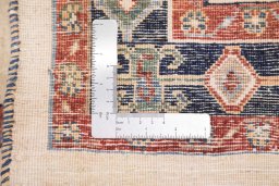 Close-up detail of New Lori rug from Iran / Persia showing Wool weave