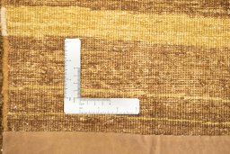 Close-up detail of New Lori rug from Iran / Persia showing Wool weave