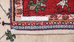 Full view of New Lori rug from Iran / Persia, 351 × 257 cm in Cream tones