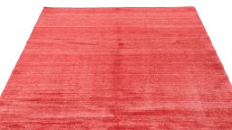 Backside of handmade New Lori rug showing knot structure and weave density