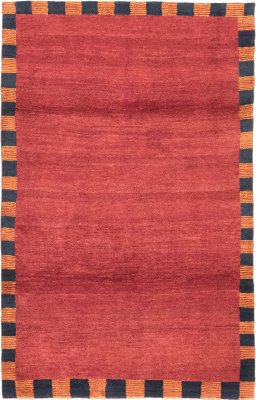Full view of New Lori rug from Iran / Persia, 198 × 127 cm in Red tones