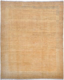 Full view of New Lori rug from Iran / Persia, 246 × 198 cm in Terracotta tones