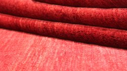 Close-up detail of New Lori rug from Iran / Persia showing Wool weave