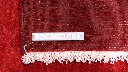 Full view of New Lori rug from Iran / Persia, 226 × 211 cm in Red tones