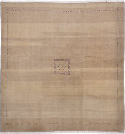 Full view of New Lori rug from Iran / Persia, 208 × 201 cm in Gray tones