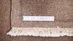 Full view of New Lori rug from Iran / Persia, 89 × 66 cm in Brown tones