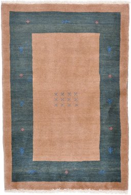 Full view of New Lori rug from Iran / Persia, 127 × 86 cm in Brown tones
