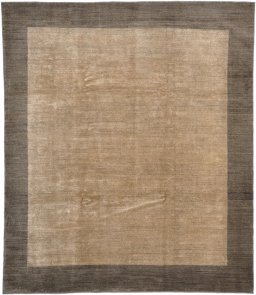 Full view of 1980s Lori rug from Iran / Persia, 295 × 251 cm in Brown tones