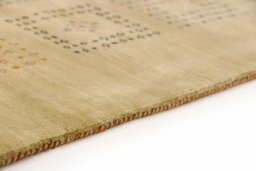 Close-up detail of New Lori rug from Iran / Persia showing Wool weave