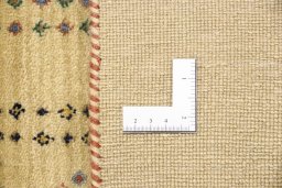 Full view of New Lori rug from Iran / Persia, 122 × 81 cm in Beige tones