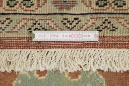 Full view of New Mahal rug from Iran / Persia, 300 × 224 cm in Red tones