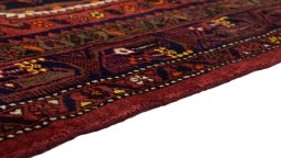 Central medallion detail of New Malayer rug from Iran / Persia