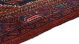 Central medallion detail of New Malayer rug from Iran / Persia