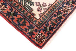 Central medallion detail of 1999s Meymeh rug from Iran / Persia