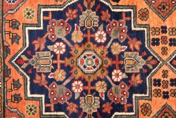 Full view of 1999s Sarab rug from Iran / Persia, 135 × 85 cm in Multi Color tones