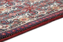 Central medallion detail of 1990s Senneh rug from Iran / Persia