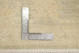 Full view of New Sultanabad rug from Afghanistan, 210 × 149 cm in Green tones
