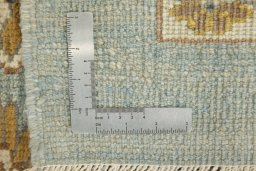 Full view of New Sultanabad rug from Afghanistan, 355 × 290 cm in Blue tones