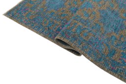 Close-up detail of New Farahan rug from Pakistan showing Wool weave